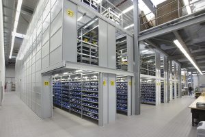 zabudowa wielopoziomowa z automatyką